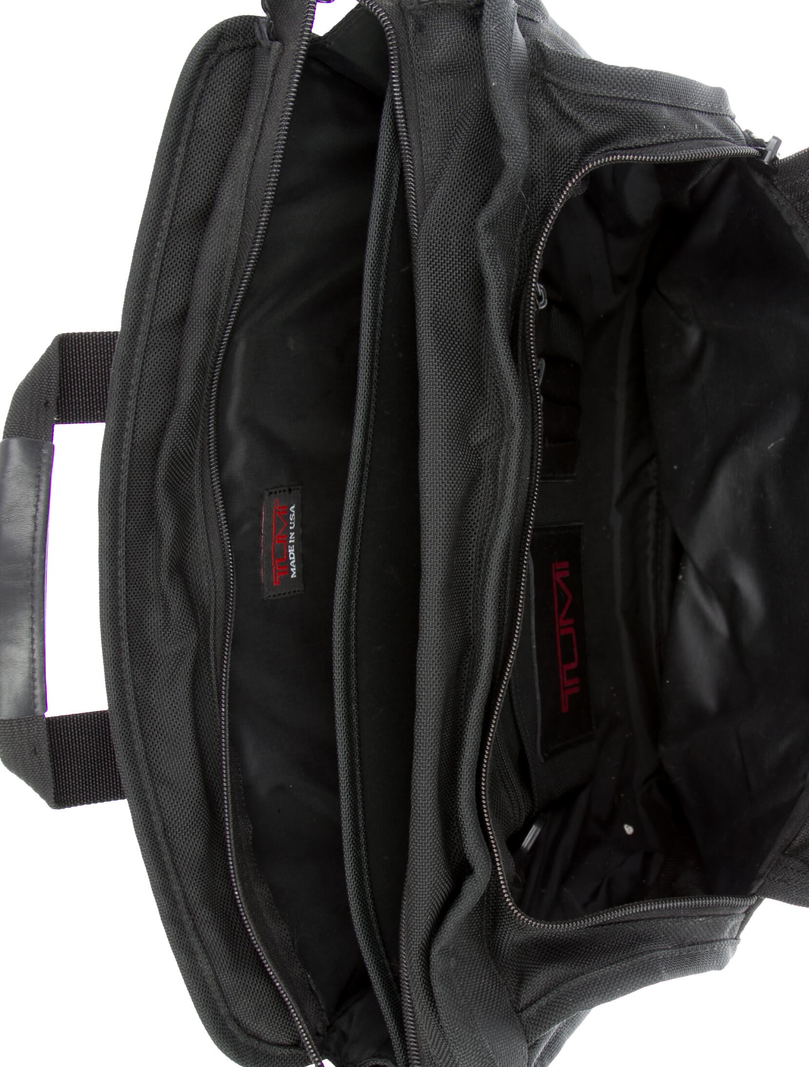Tumi Canvas Messenger Bag